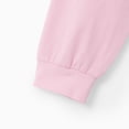 thumbnail image 5 of PatPat Outfit Set Heart Graphic Long Sleeve Top and Houndstooth Skirt Set 2 Piece Kids Clothes 4-12Y, 5 of 8