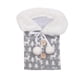 thumbnail image 1 of Bearachild Funda para botella de vino, funda con patrón de alce de encaje, de comedor, ropa navideña para botella de vino, bolsa de Kits de decoración para fiestas Gris, 1 of 6