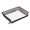 thumbnail image 1 of Rolodex 62555 Nestable Mesh Stacking Side Load Letter Tray  Wire  Black, 1 of 1