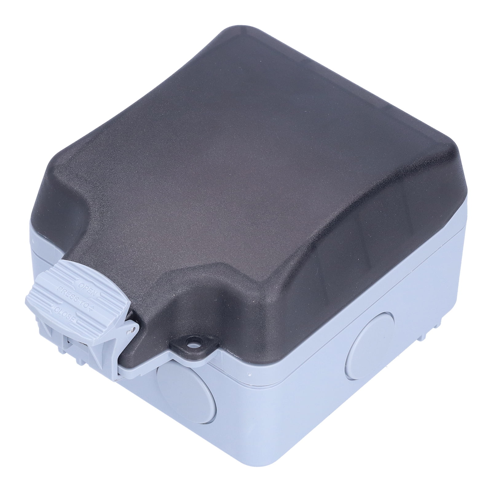 IP66 Waterproof Socket Box, Waterproof Outdoor Outlet Cover Box Multi-Function Rainproof Safe   For Socket Protection