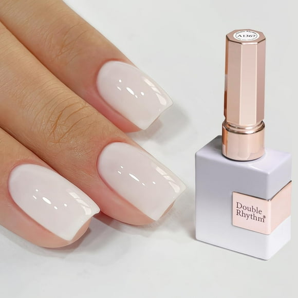 Esmalte de uñas en gel Double Rhythm Pure Sheer 15 ml (blanco lechoso)