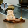 thumbnail image 4 of Frog Fishing Incense Holder Cute Desktop Ornament & Garden, 4 of 4