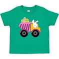 thumbnail image 3 of Inktastic Easter Bunny in Dump Truck Delivering Easter Eggs Boys or Girls Baby T-Shirt, 3 of 5