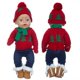 thumbnail image 3 of Xihbxyly Oferta Diaria Disfraz de Muñeca de Navidad Adornos Navideños Disfraz de Muñeca Ropa de Muñeca Hecha a Mano Ropa de Muñeca de Navidad Traje de Muñeca de Navidad, 3 of 7