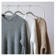 thumbnail image 5 of KriKac Velvet Hangers 150 Pack - Non-Slip Clothes Hangers - Grey Hangers - Suit Hangers with 360 Degree Rotatable Hook - Heavy Duty Coat Hangers - Pants Hangers, 5 of 6