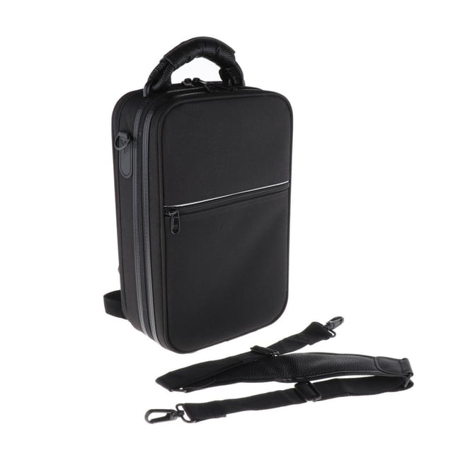 Tachiuwa Clarinet Carrying Case Handbag, Artificial Leather Cover, Soft Canvas Handbag