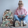 thumbnail image 3 of KUIFORTI Fish Camo Bookbag with Lunch Box Kid Backpack Set 4Pcs Boys School Bag Pencil Pouch Water Bottle Sleeve Suitable for Elementary Primary Middle School Back to School Supplies, 3 of 7
