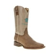 thumbnail image 2 of Tin Haul Womens Scrollwork Floral Embroidered Square Toe Pull On Cowboy  Mi, 2 of 5