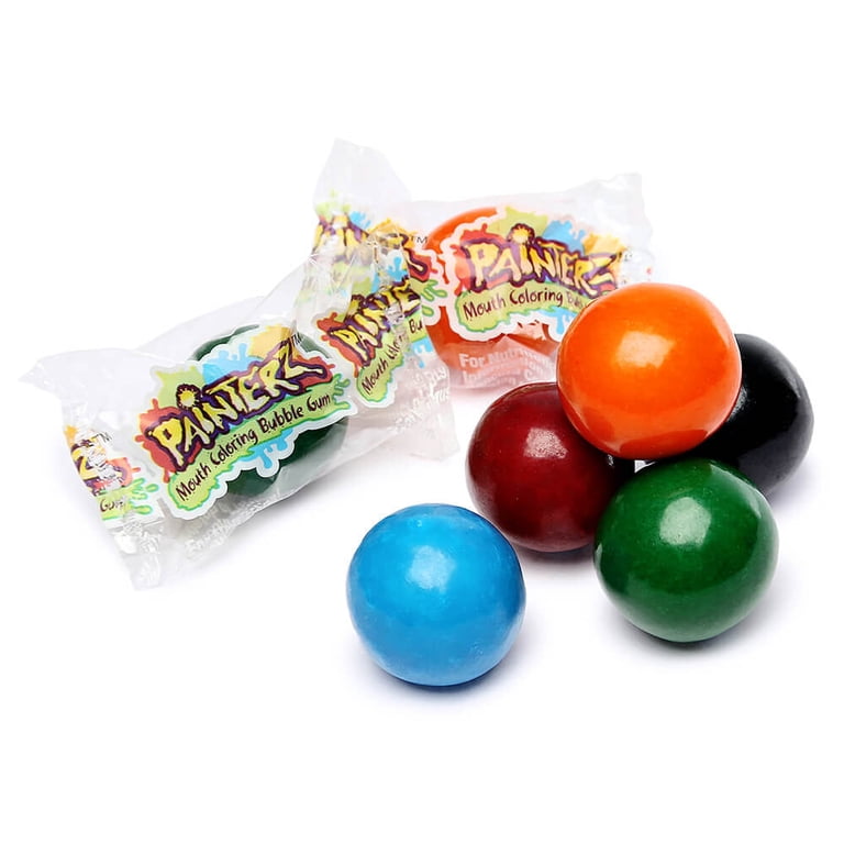 Dubble Bubble Painterz Mouth Coloring Bubble Gum - Tub of 240