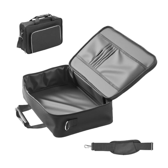 PS5 Carrying Case, Travel Bag for Playstation 5 & Slim - Waterproof Nylon, Padded Dividers, Spacious Storage - Protective Gear for Home & Travel