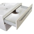thumbnail image 5 of Cutler Kitchen and Bath Silhouette 36" Wood/Marble Bathroom Vanity in Beige, 5 of 6