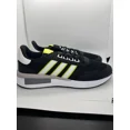 thumbnail image 3 of Ad-id-as Retroset Sneaker Black Solar Yellow Mens Size 11 New FW4772, 3 of 6