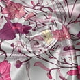 thumbnail image 5 of Ambesonne Japanese Valance Pack of 2, Sakura Tree Blossoms, 54"X12", Pink Purple and Ivory, 5 of 5