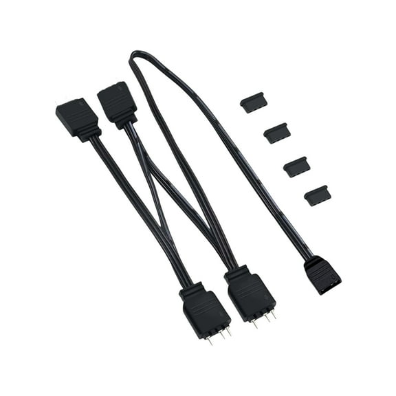 ARGB Splitter Cable 5V 1 Female to 4 Male 3 Pin ARGB Extension Cable for PC