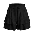 thumbnail image 4 of Anti-chafing Cooling Skirt for Women Womens Casual Outfits High Waisted Shorts Women Active Everyday Short Summer Outfits for Women Plus Size Shorts Cool Feeling Shorts for Women Maternity Shorts, 4 of 4