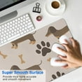 thumbnail image 4 of Long Mouse Pads for Desk,Dachshund and Paws Desk Mats on Top Of Desks, Desk Mouse Pad Extra Large with 3mm Non-Slip Base and Stitched Edge for Gaming,Office,Work,Home 35.4"x15.7", 4 of 6