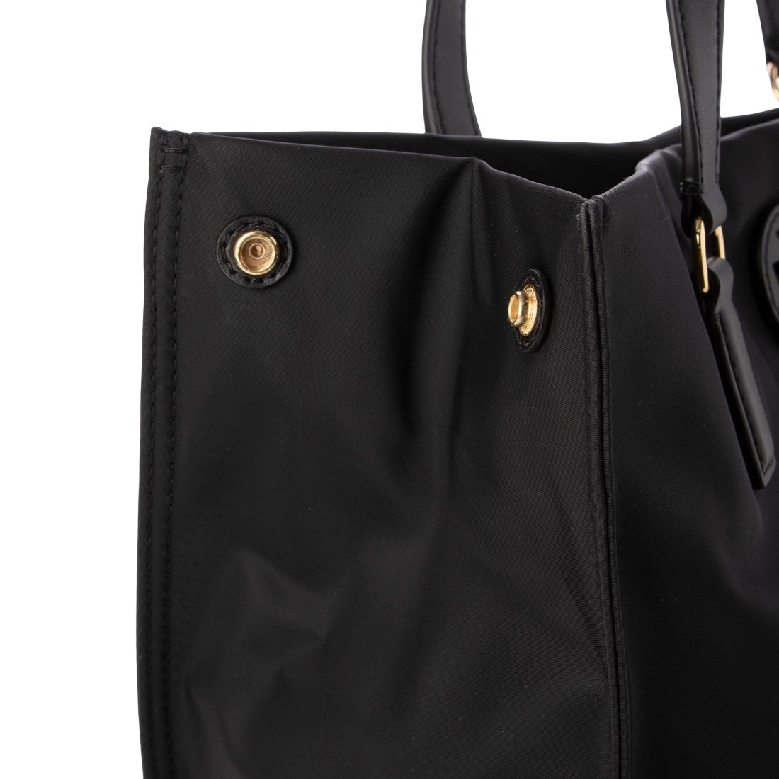 Bolso tote pequeño Ella de nailon para mujer (negro) 6