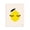 Whimsical Lemon Smiley, variant on Stupell Industries Rabbit & Bowtie on Turquoise Animals Painting Wrapped Canvas Art Print Wall Art, 16 x 20