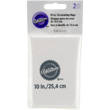 Wilton 10 Inch Re Usable Icing Decorating Bag Professional Piping 2 Count Wilton 10 Inch Re Usable Icing Decorating Bag Professional Piping 2 Count