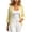 Yellow, variant on LEKWK Cardigan for Women Open Front 3/4 Puff Sleeve Pleated Shrugs Loose Fit Ribbed Lightweight Outerwear Fall Fashion Elegant Casual Outfits