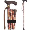 thumbnail image 1 of Bastón Switch Sticks para hombre o mujer, plegable y ajustable de 32 a 37 pulgadas, apto para FSA y HSA, color arce, 1 of 5