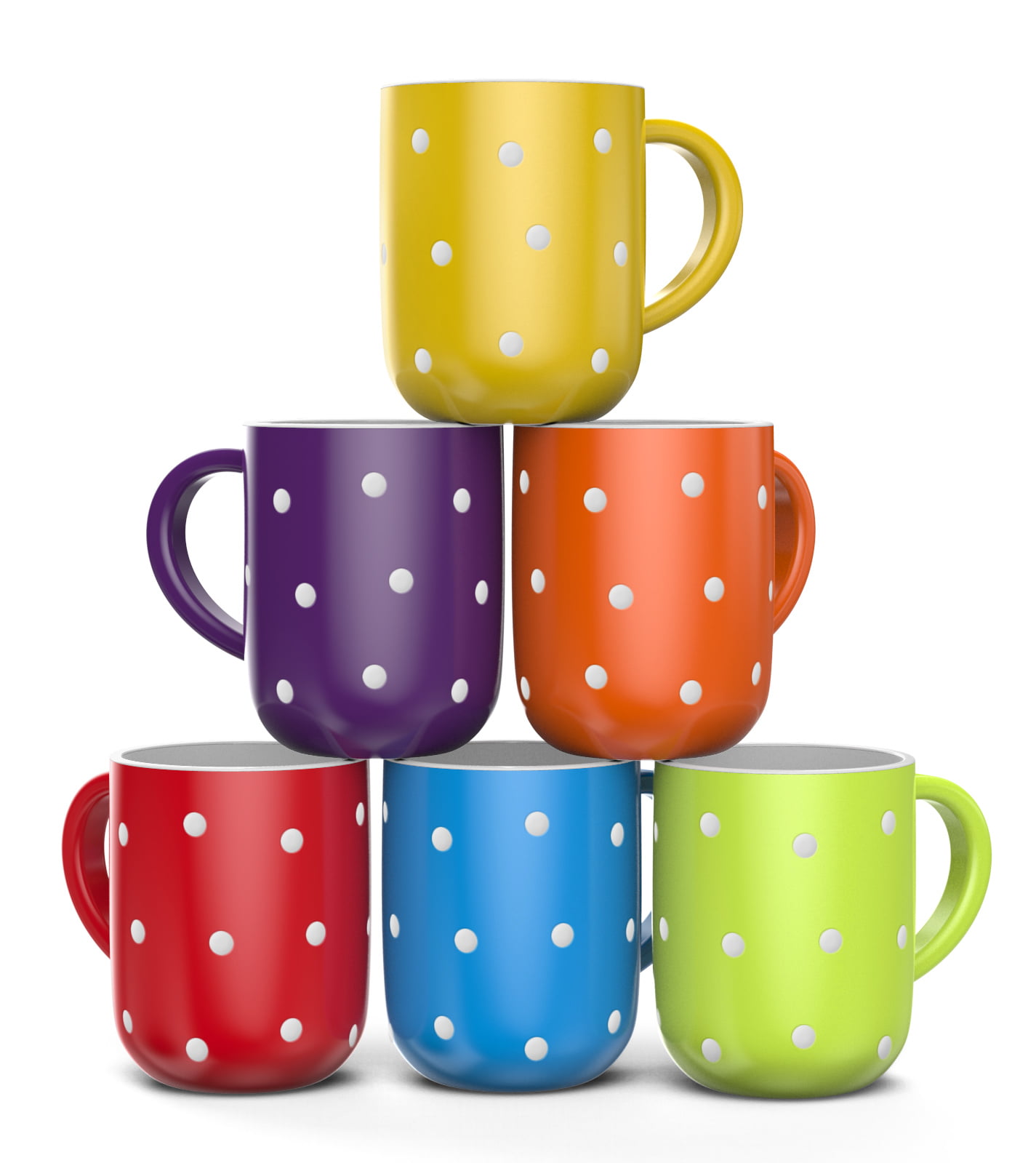 Coaster Funky Splash Mug with Silicon Lid 6 Bright colours to choose from. 