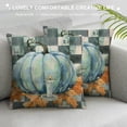 thumbnail image 3 of PHYHOO Fall Decor Pillow Covers  Hello Fall Watercolor Blue Pumpkin Truck Pillows Decorative Thanksgiving Throw Pillows Pillowcase Autumn Farmhouse Decorations Cushion Case, 3 of 5