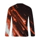 thumbnail image 4 of Blusas y camisas de manga larga y cuello redondo para hombre, camisetas casuales con estampado de moda y cuello redondo, blusas de licra de manga corta para hombre., 4 of 4