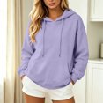 thumbnail image 7 of Enjoytime Hoodies for Women Back Wing Print Long Sleeve Pullover Hooded Sweatshirt Comfy Casual Fashion Clothing with Pocket, 7 of 7