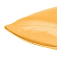 thumbnail image 6 of Apricot Dreamy Set of 2 Silky Satin Standard Pillowcases, 6 of 6