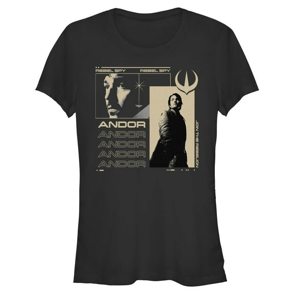 Juniors Star Wars: Andor Cassian Rebel Spy T Shirt