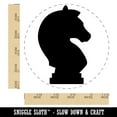 thumbnail image 2 of Chess Knight Piece Self-Inking Rubber Stamp Ink Stamper - Black Ink - Large 1-1/2 Inch, 2 of 7