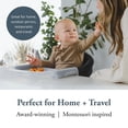 thumbnail image 6 of Inglesina - Fast Table Chair with Fast Tray: Hook On Portable High Chair for Babies and Toddlers, Damage Free Travel Booster Seat for Restaurant Use - Includes Snap On Tray, Black, 6 of 6