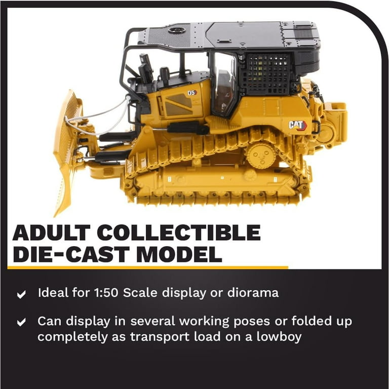 Diecast Masters 1:50 Caterpillar D5 LGP Fire Suppression Diecast Masters 1:50 Caterpillar D5 LGP Fire Suppression