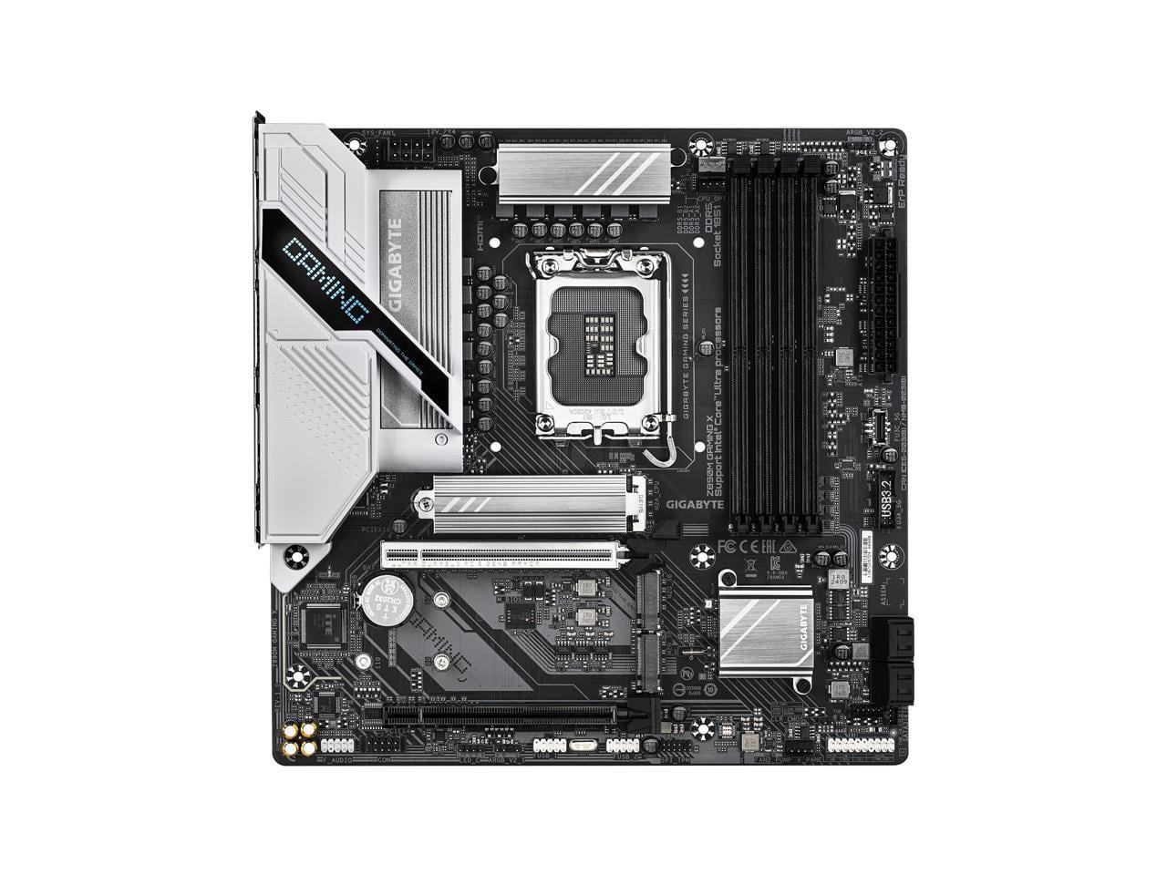 Z890M GAMING X LGA 1851 Intel Z890 Micro ATX (280) Motherboards - Intel