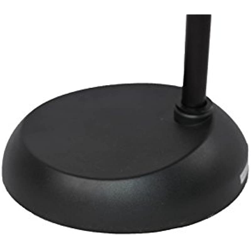 "daylight24 402039-04 Full Page 8 x 10 Inch Magnifier LED Illuminated Floor Lamp, Black"