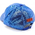 thumbnail image 2 of Big Boy Savannah State Tigers S141 Ladies Sequins Cap [Royal Blue - Adjustable], 2 of 3