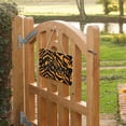 thumbnail image 3 of Tiger Print Background Welcome Sign for Front Door Porch Wreath Door Sign Home Decoration Rustic Farmhouse Style, 3 of 5