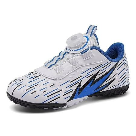 

JJtiger Children s rotary buckle primary school game training football shoes