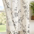 thumbnail image 3 of Cortinas JINCHAN Floral para Cocina 138x137 cm Lino Opaco, 3 of 9