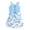 BU1, variant on Weebloom Baby Girl Clothes Set Summer Fashion Solid Color Tops Floral Print Short Sleeveless Jumpsuit Bow Knot Clothing Girls Romper Blue 18-24 Months