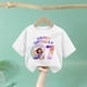 thumbnail image 3 of Camiseta de cumpleaños de casas de muñecas Gabbys, camiseta con número para niños, camisetas de manga corta para niños, Tops con estampado de dibujos animados, ropa para niños pequeños, 3 of 5