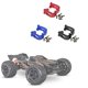 thumbnail image 5 of Bloques Caster de aluminio C-hubs 9532 para 1/8 Traxxas Sledge, azul Afortunado Sencillez, 5 of 5