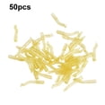 thumbnail image 3 of Fishing Terminal End Tackle Hair For CHOD Rig Hook Line Aligner Anti Tangle Sleeves Yellow 30pcs, 3 of 10