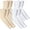 Nude, White, variant on 4 Pairs Protective Arm Sleeve for Thin Skin Elderly Skin Protector Sleeve Bruising Abrasions Arm Protection Sleeve(Mixed Color)