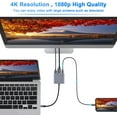 thumbnail image 2 of Adaptador AV Battony Multiport con HDMI 4K, USB 3.0 y USB-C, 2 of 6