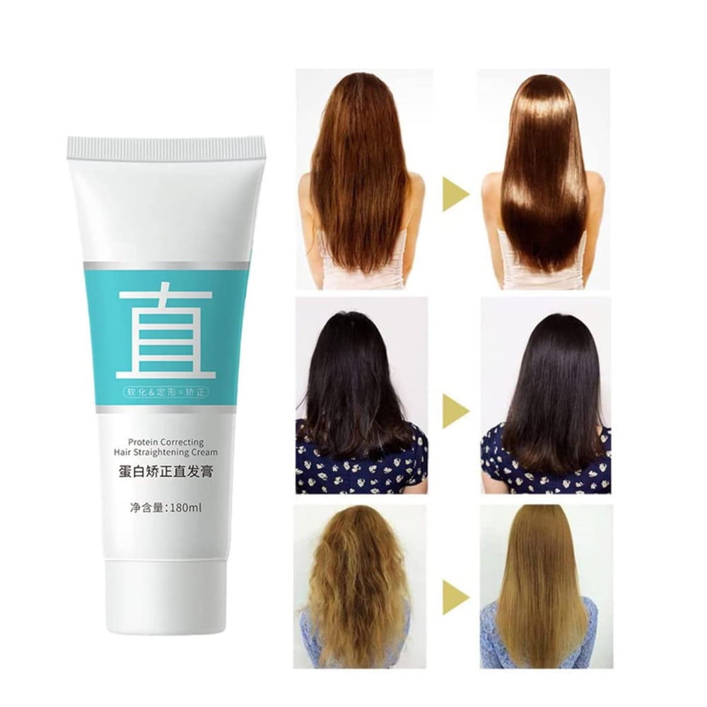 Hair Straightening Set Silk & Gloss Hair Straightening Cream for