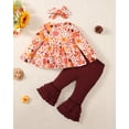 thumbnail image 3 of 2T 3T Girl Clothes Fall Winter 2T 3T Girl Outfits Adorable Toddler Clothes for Girls 2T-3T 2-3 Year Old Girl Clothes Daisy Top, 3 of 6