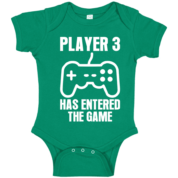 Wild Bobby Player 3 Has Entered The Game Funny Video Games Baby Gift Infant Fine Jersey Creeper Bodysuit Walmart Com Walmart Com