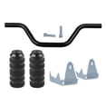 thumbnail image 3 of Pedales de estriberas universales Macarena para motocicleta de aleación de aluminio Negro, 3 of 6